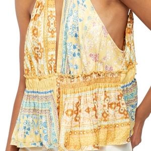 LAST ONE! Free People Bellini Patchwork Tank